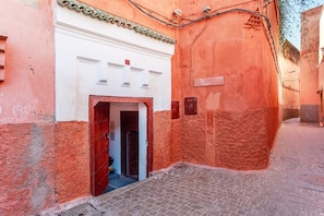 Entrada de la propiedad