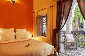 Traditional Double or Twin Room | View from room - Dar Touyir (Marrakech)