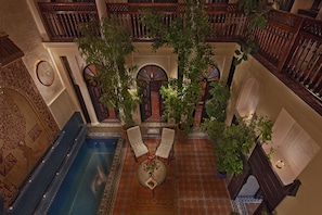 Luxury Room, 1 Bedroom | Terrace/patio - Riad 58 Blu (Marrakech)