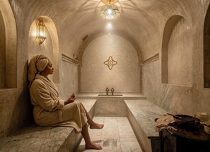 Turkiskt bad/hamam och massage