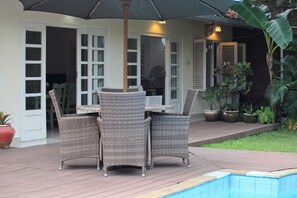 Silver Villa (Pearl) | Courtyard view - Villa Pondok Terra (Yogyakarta)
