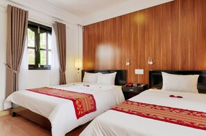 Ropa de cama hipoalergénica y minibar 