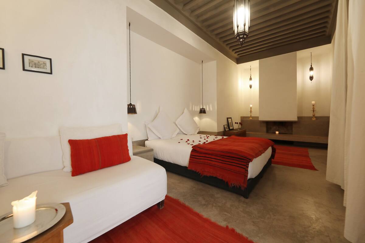 Superior Suite (Douiria) | In-room safe, desk, blackout drapes, iron/ironing board (on request)