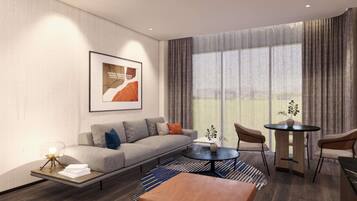 Minibar, desk, iron/ironing board, free WiFi