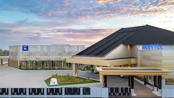 Majoituspaikan julkisivu