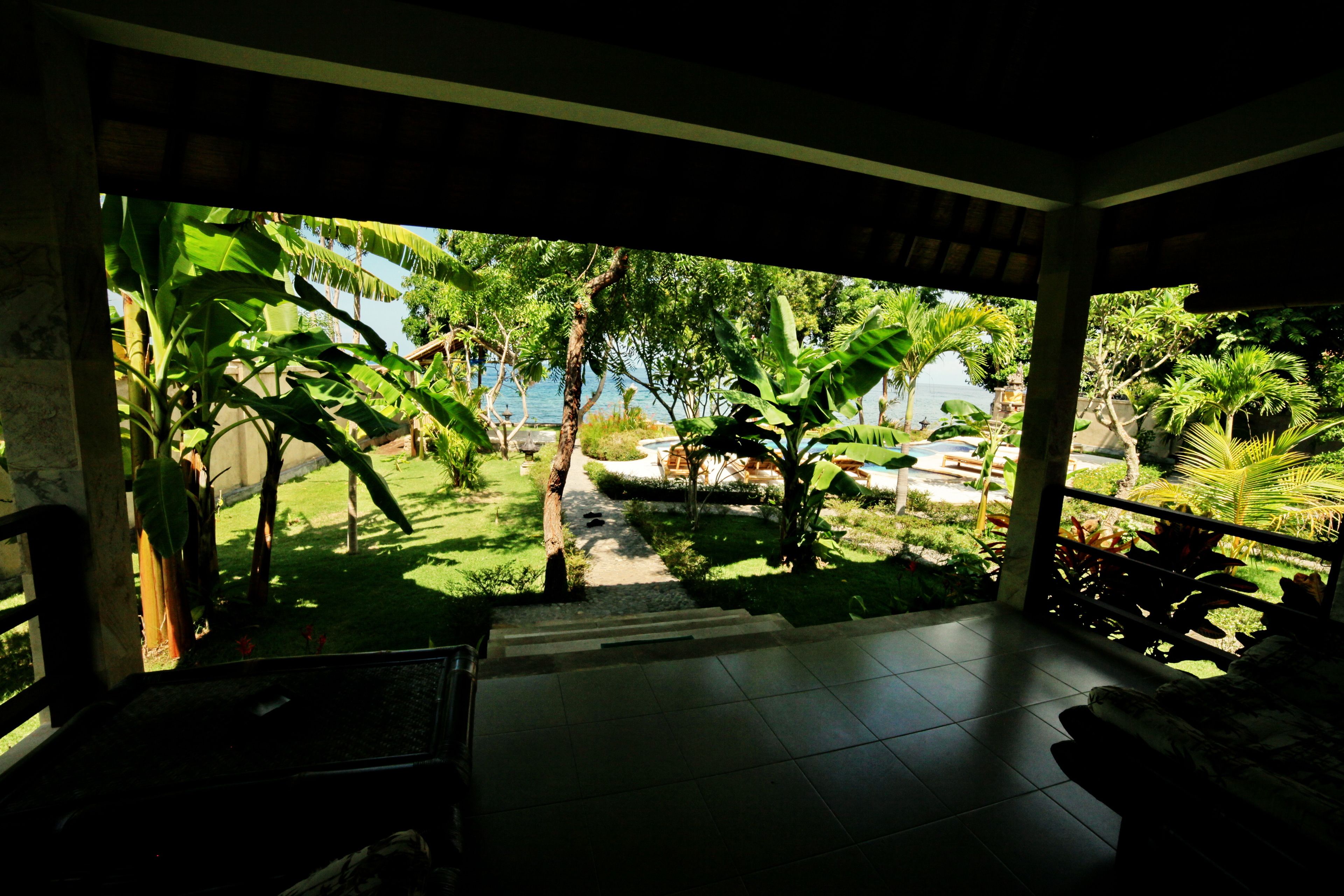 romantic bungalow, ocean view | view from room