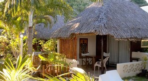 Standard Bungalow, 1 Double Bed, Garden View | Terrace/patio - Village Temanuata (Bora Bora)