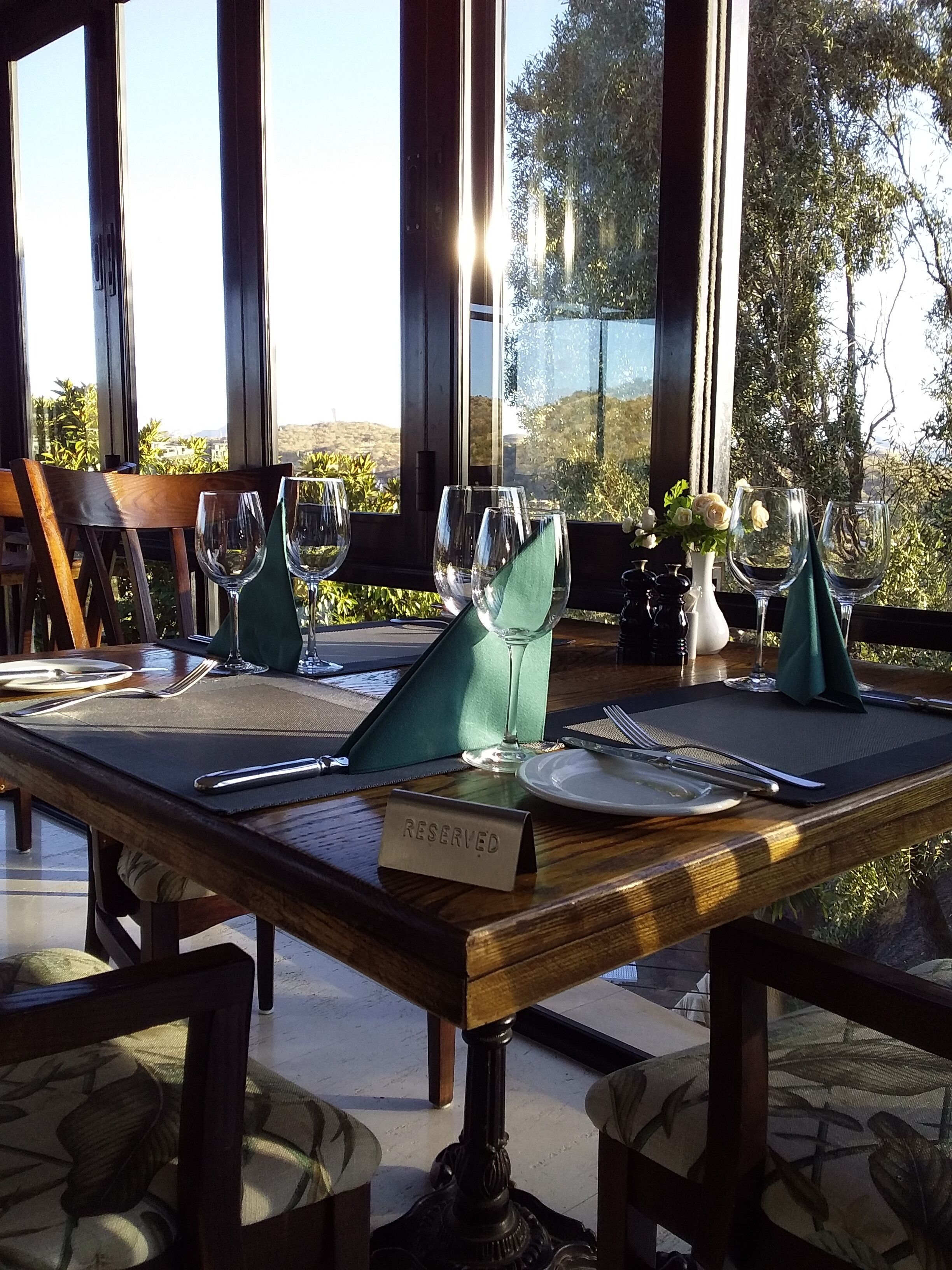 breakfast, lunch, dinner served; local and international cuisine