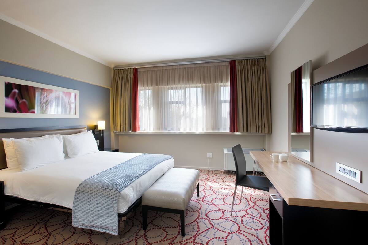 In-room safe, desk, blackout curtains, free cots/infant beds