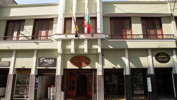 Facciata della struttura