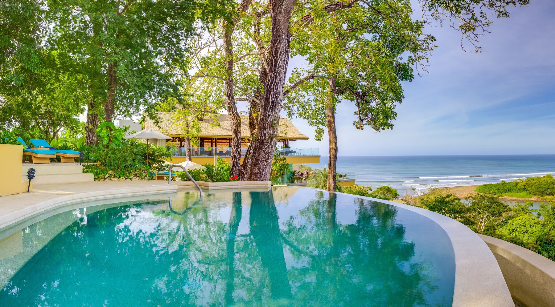 2 outdoor pools, open 9:00 AM to 8:00 PM, pool umbrellas, sun loungers