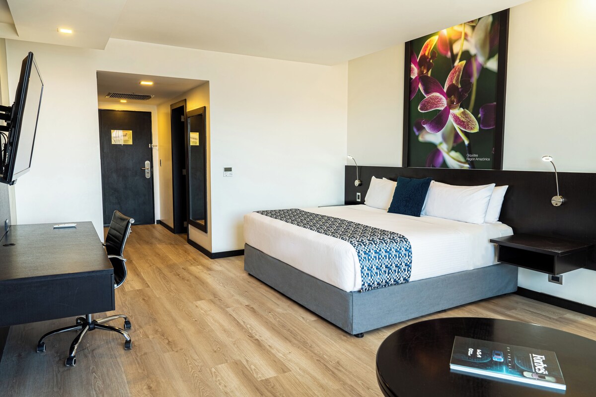 1 habitación y ropa de cama de alta calidad 