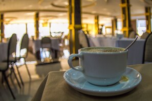 Breakfast, lunch, dinner served; local cuisine