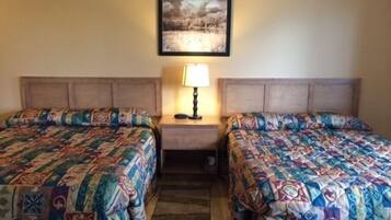 Standard Room, 2 Queen Beds | Desk, iron/ironing board, free WiFi