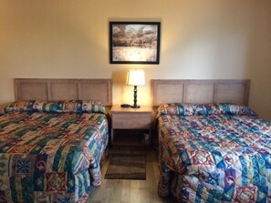 Standard Room, 2 Queen Beds | Desk, iron/ironing board, free WiFi - Carleton Motel & Coffee Shop (Borden-Carleton)