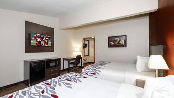 豪華客房, 2 張加大雙人床 (Smoke Free) | 高級寢具、書桌、折疊床/加床、免費無線上網