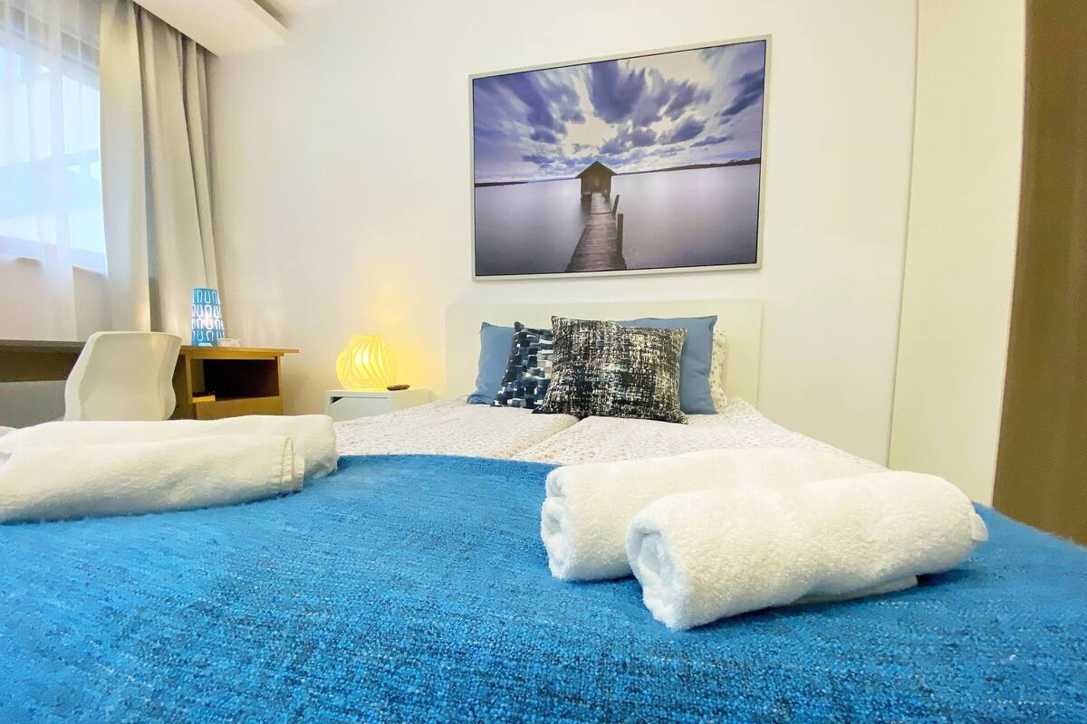 Comfort Apartment, 1 Bedroom, Balcony, Garden View