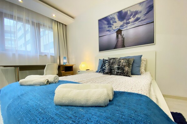 Comfort Apartment, 1 Bedroom, Balcony, Garden View