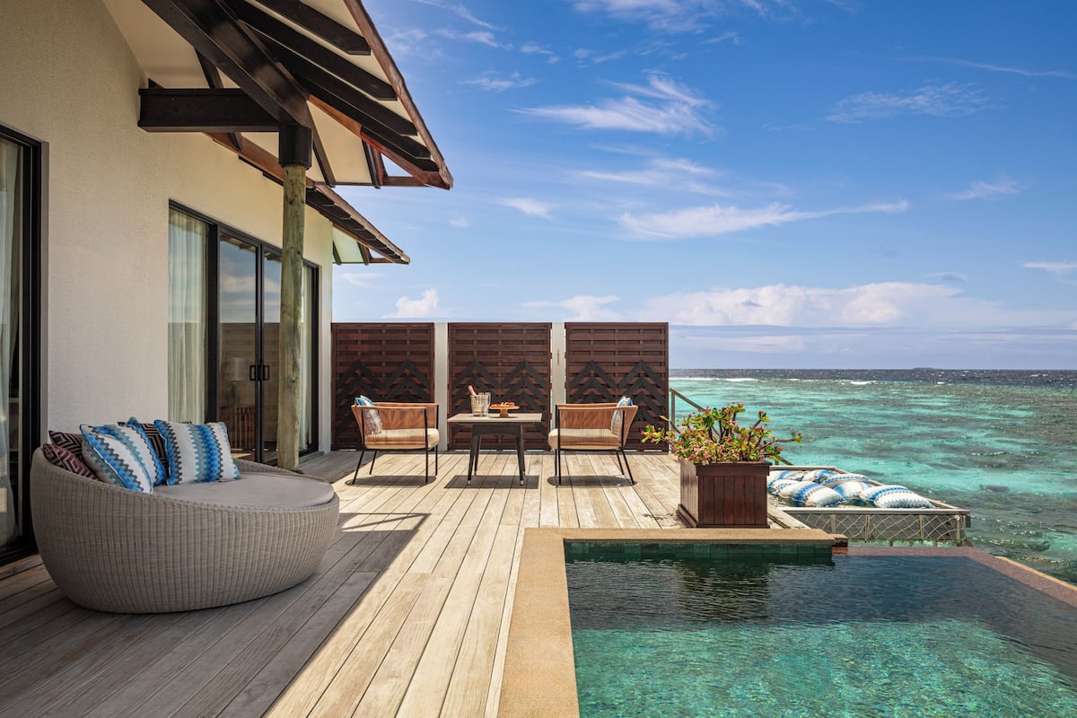 Over Water Pool Suite | Terrace/patio