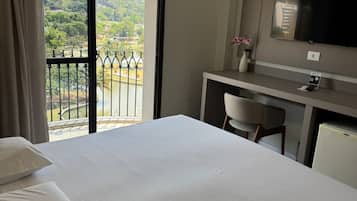 Superior Double Apartment with Balcony | 1 bedroom, in-room safe, blackout drapes, free WiFi