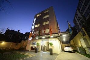 Façade de l’hébergement