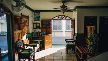 Zona de estar del vestíbulo