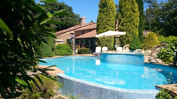 Vue depuis lâhĂ©bergement