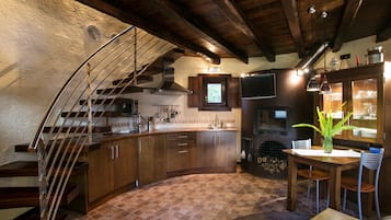 Íbúð - 1 svefnherbergi (Casiña Palomar) | Stofa