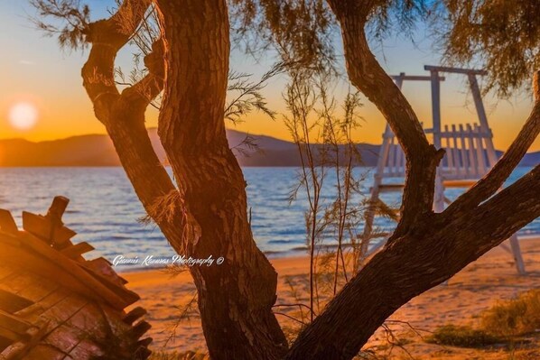 Beach - Mikri Vigla Hotel (Naxos)