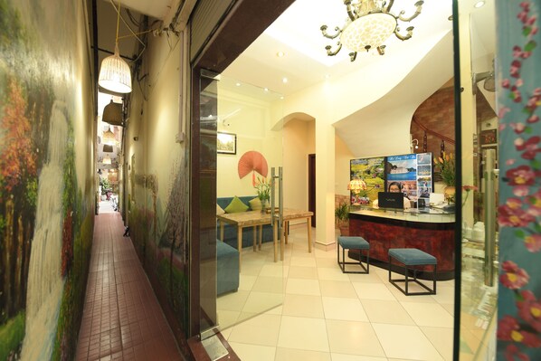 Mặt tiền nơi lưu trú