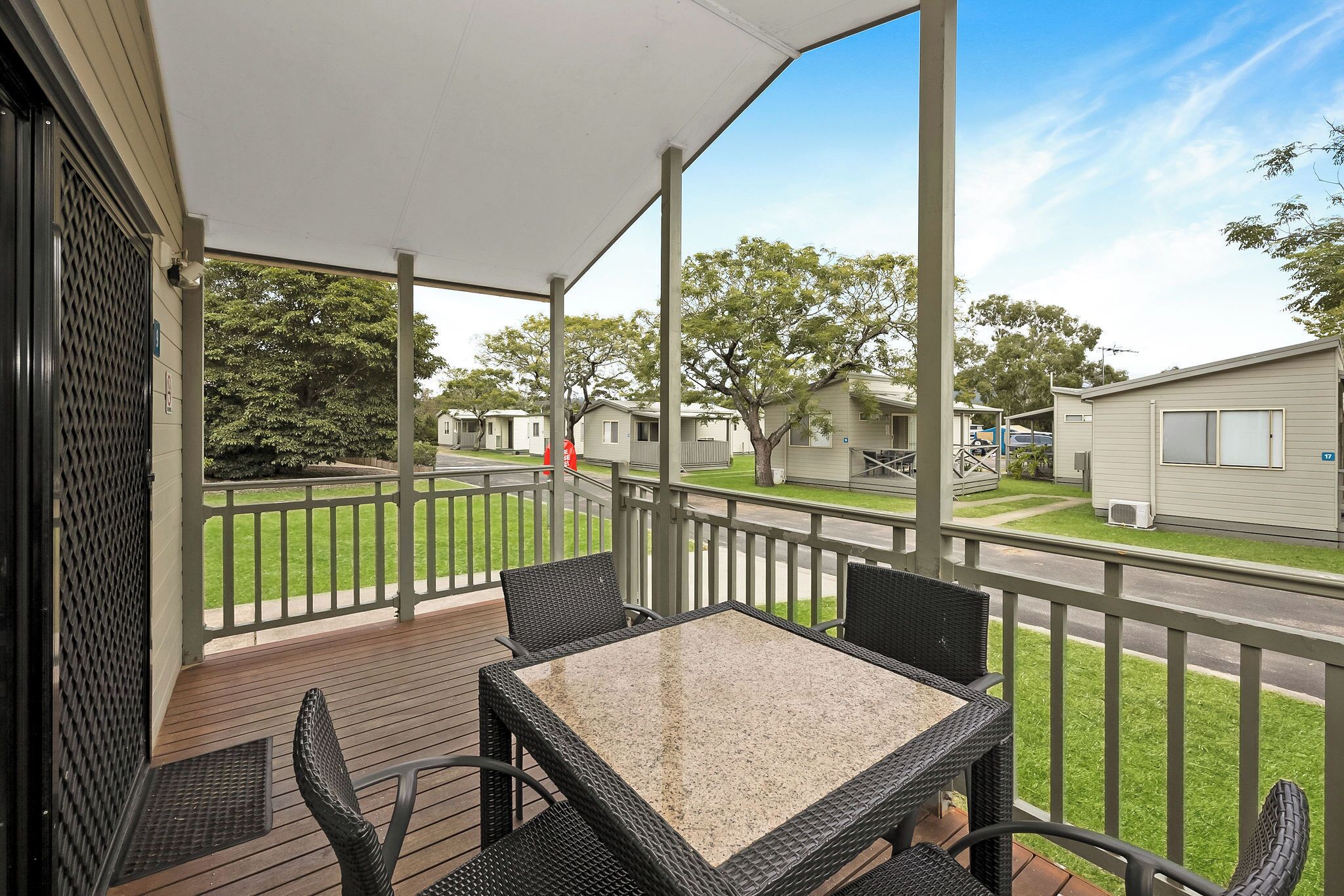 Deluxe Cabin - Sleeps 4 | Terrace/patio