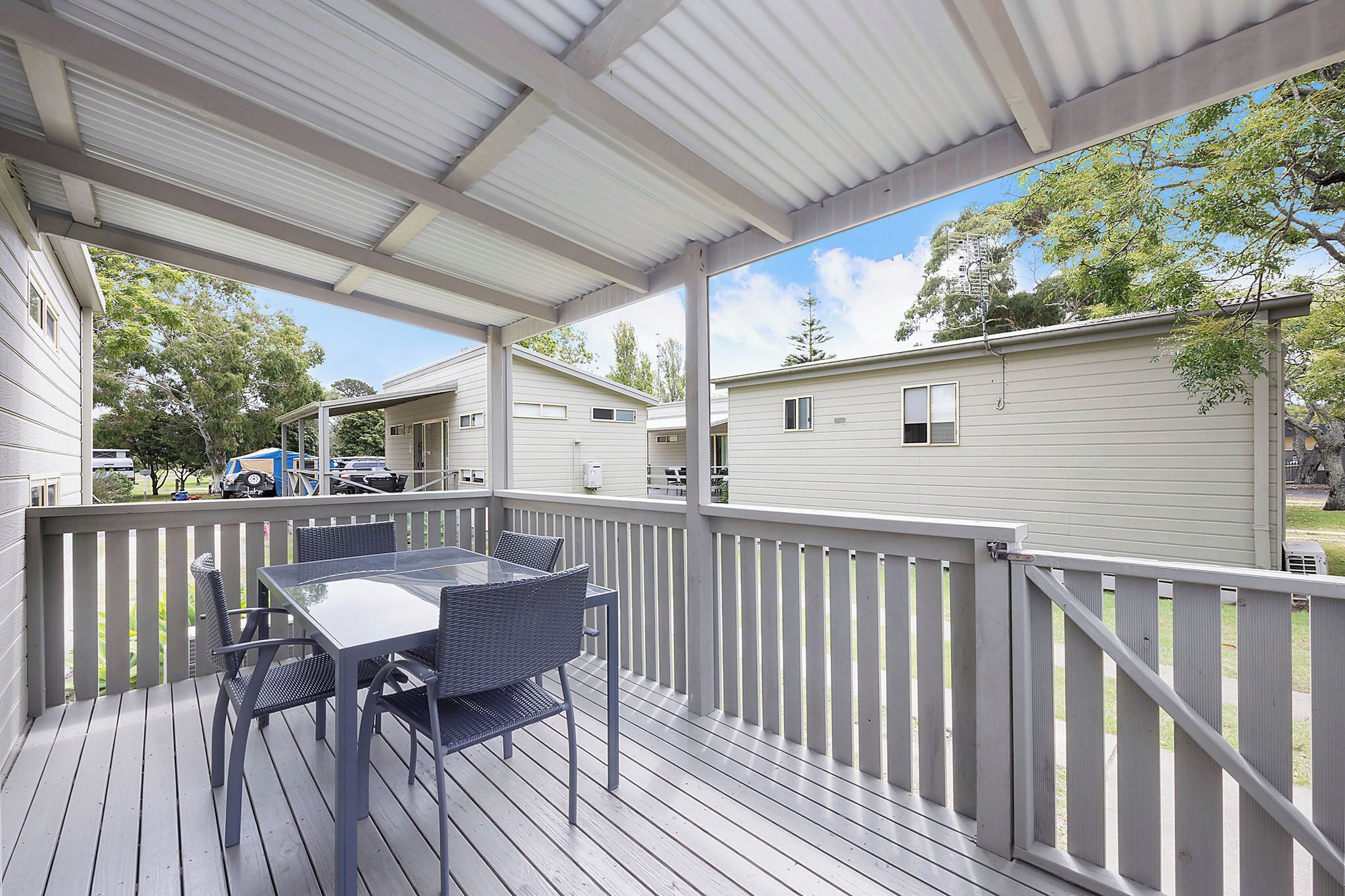 Standard Cabin - Sleeps 6 - Dog Friendly | Terrace/patio