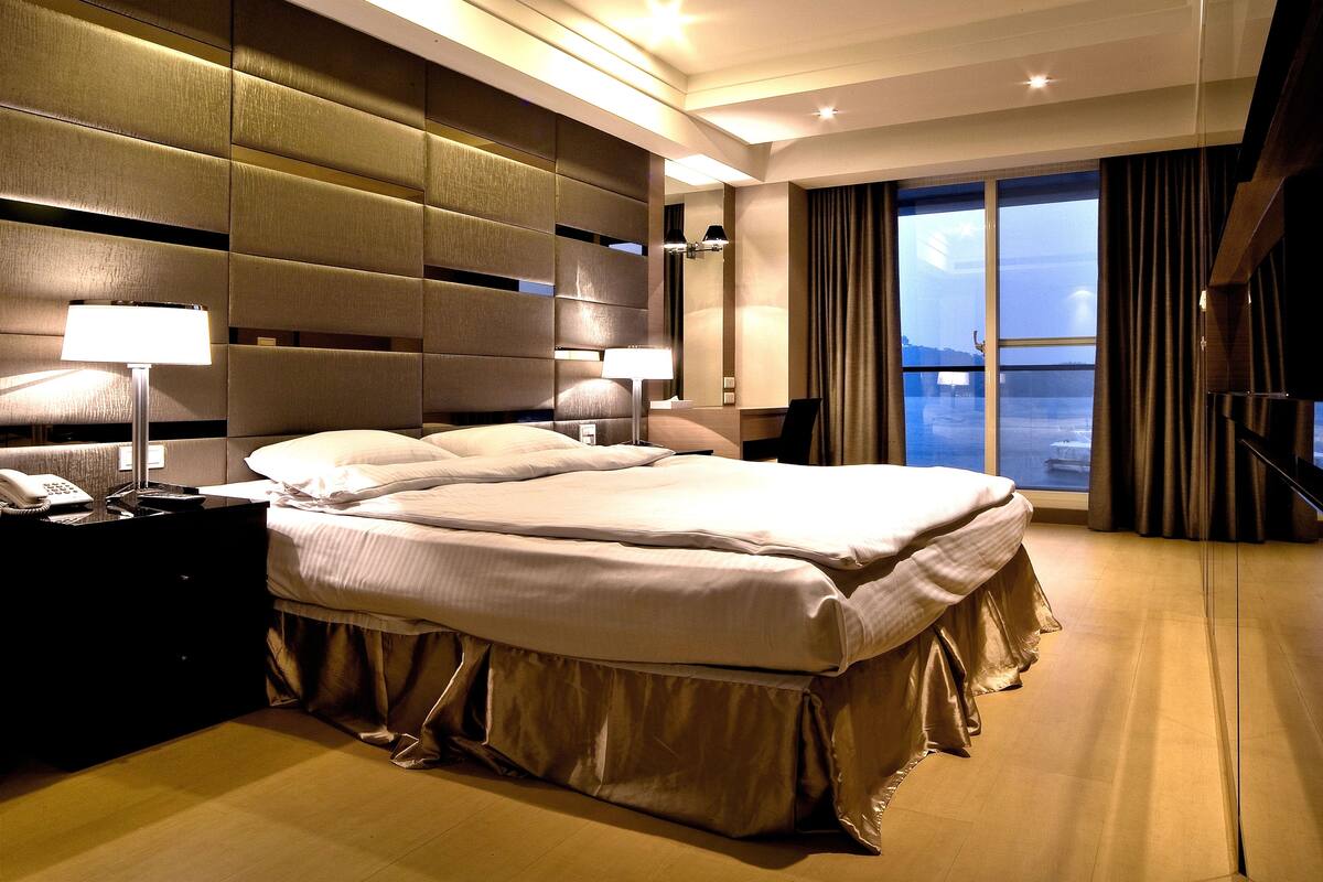 Elite-Doppelzimmer, Seeblick