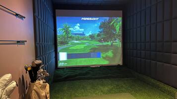 Campo de práctica de golf techado
