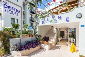 Entrada de la propiedad