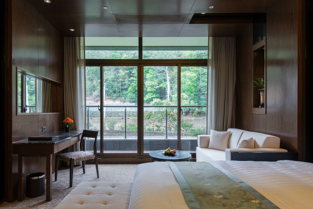 family quadruple room, 2 queen beds | view from room