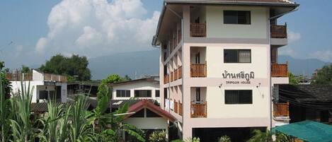 Façade de l’hébergement