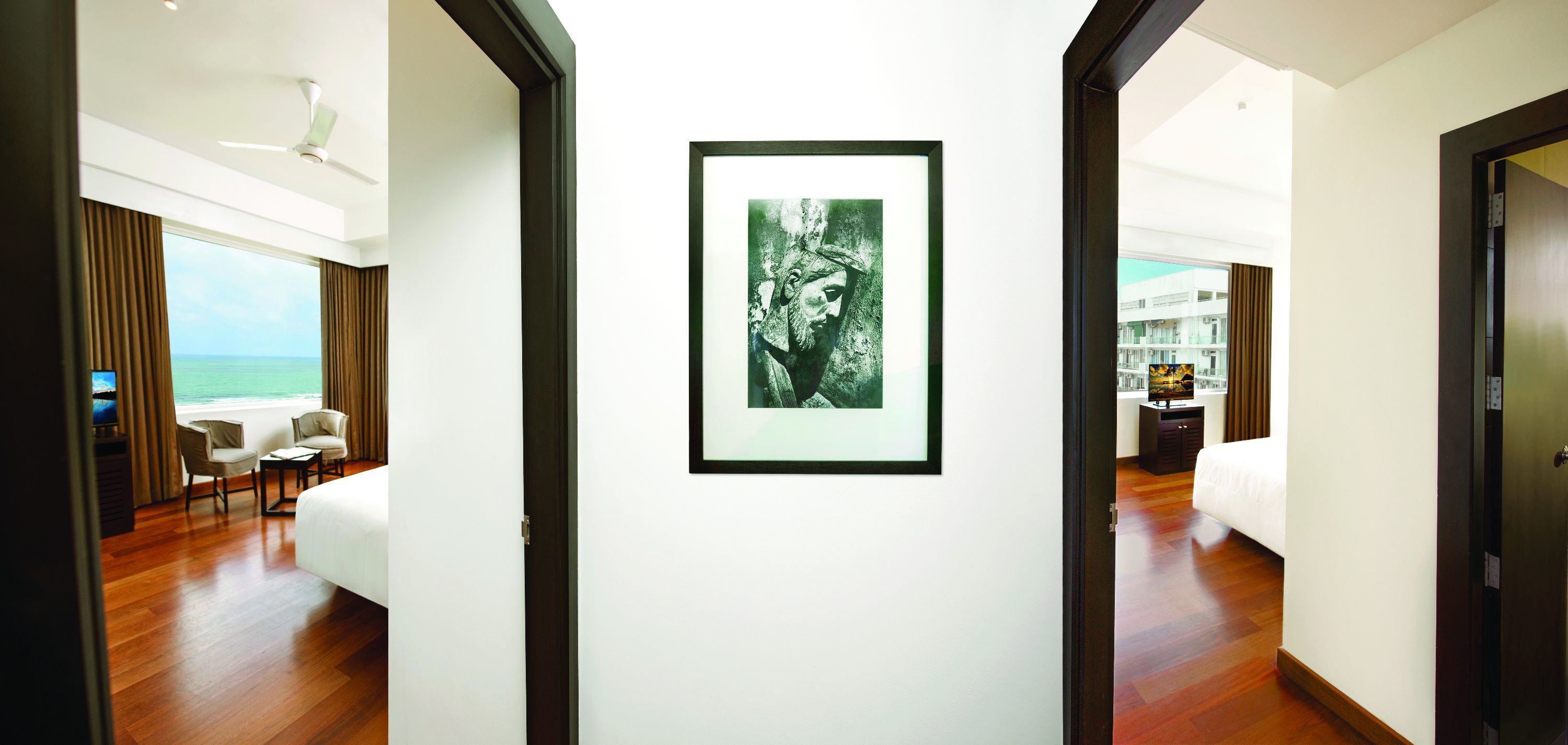 deluxe triple room | in-room safe, desk, blackout curtains, soundproofing