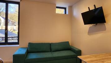 1 habitación, ropa de cama de alta calidad y cortinas blackout