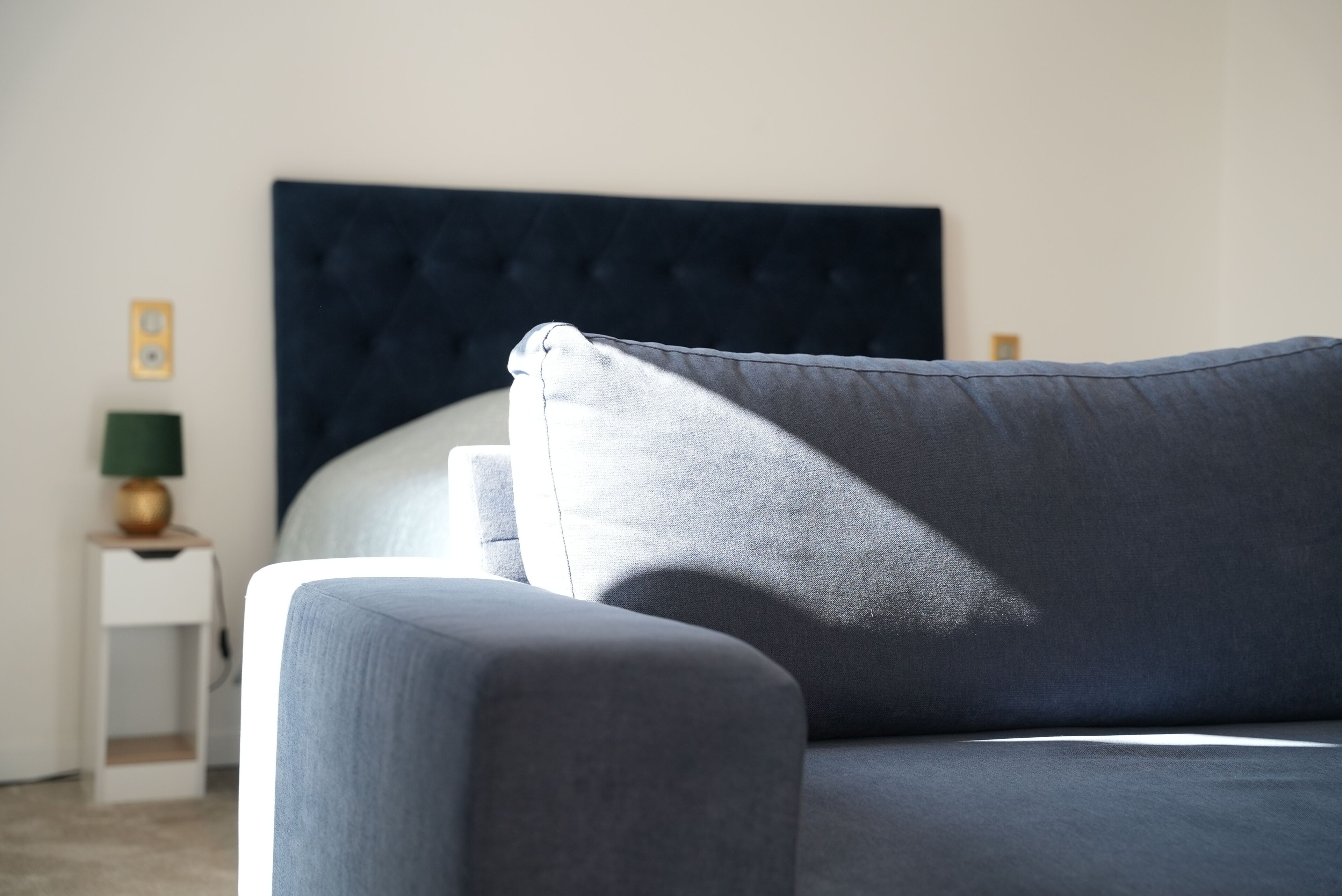 Family Apartment | 1 bedroom, premium bedding, blackout drapes, soundproofing
