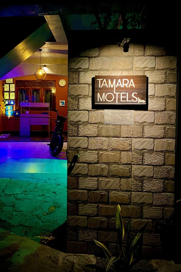 Façade de l’hébergement 