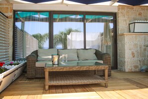 Superior Double Room, Sea View | Terrace/patio