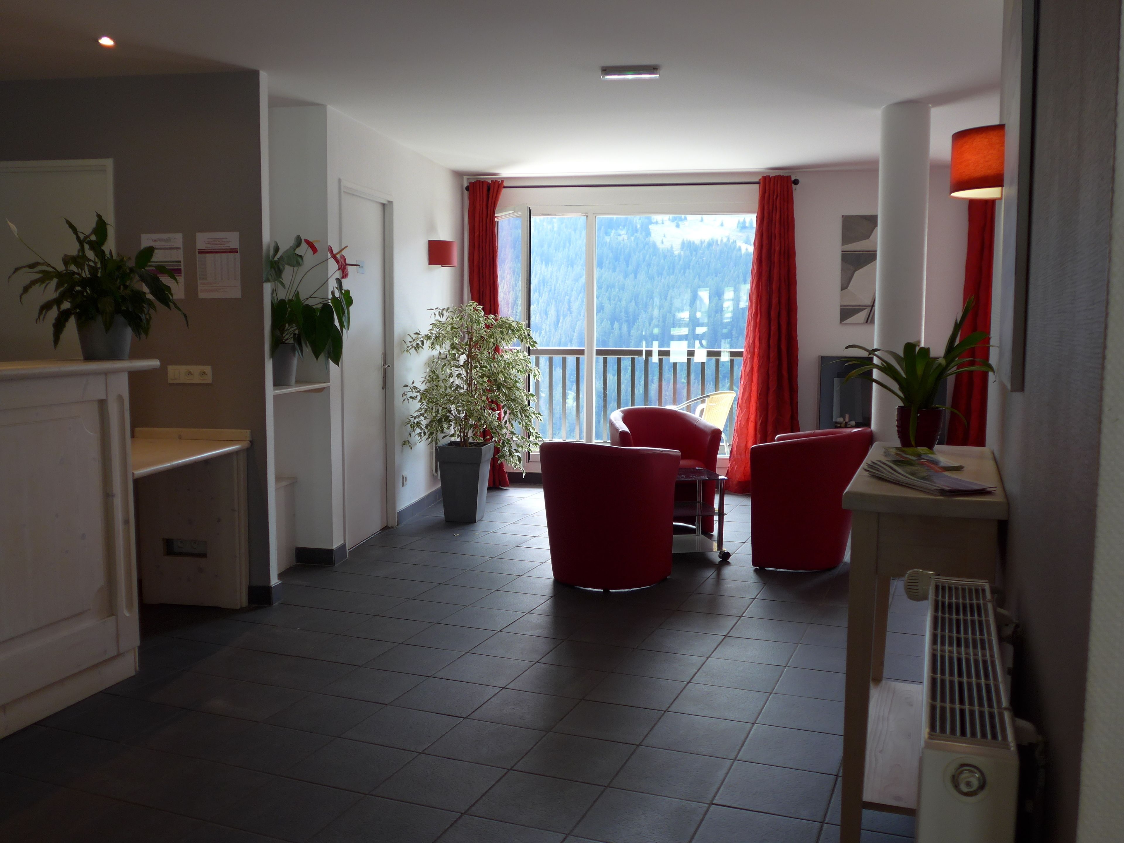 Sitzecke in der Lobby