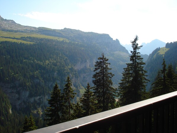 Vue depuis l’hébergement