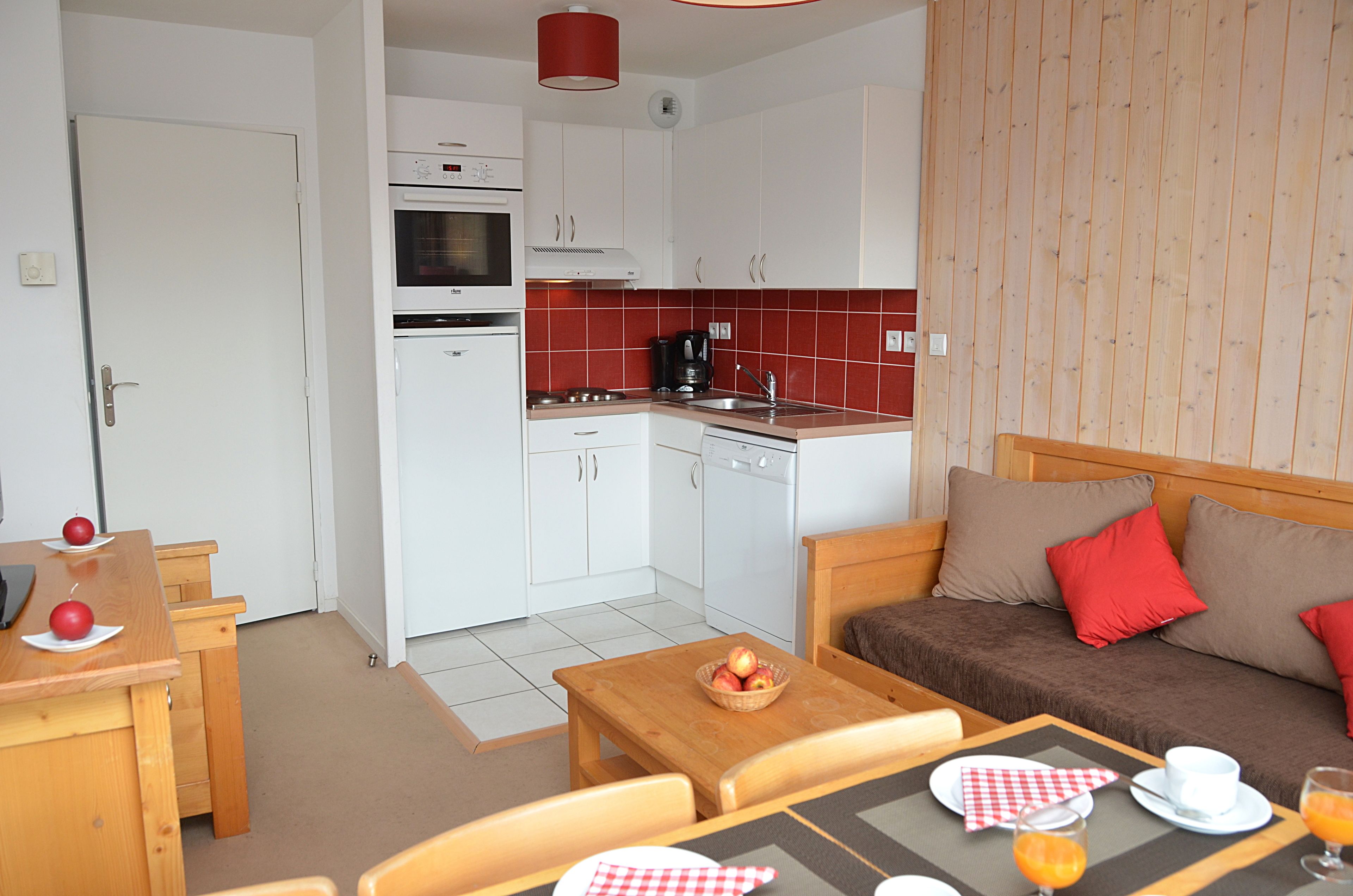 Apartment, 1 Schlafzimmer, Bergblick (6 persons) | Wohnbereich