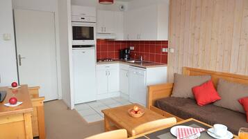Apartment, 1 Schlafzimmer, Bergblick (6 persons) | Wohnbereich