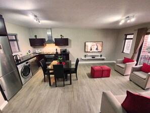Apartment, 1 Bedroom, Mountain View | Living area - Knightsbridge Luxury Apartment (Cape Town)