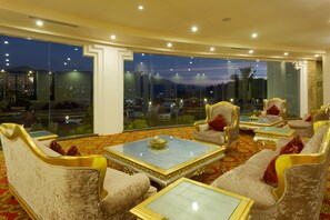 Sala de estar en el lobby