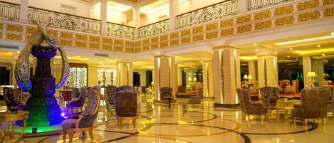 Zona de estar del vestíbulo