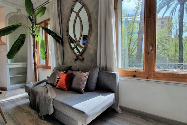 Apartamento (studio) | Roupas de cama premium, edredons de pluma